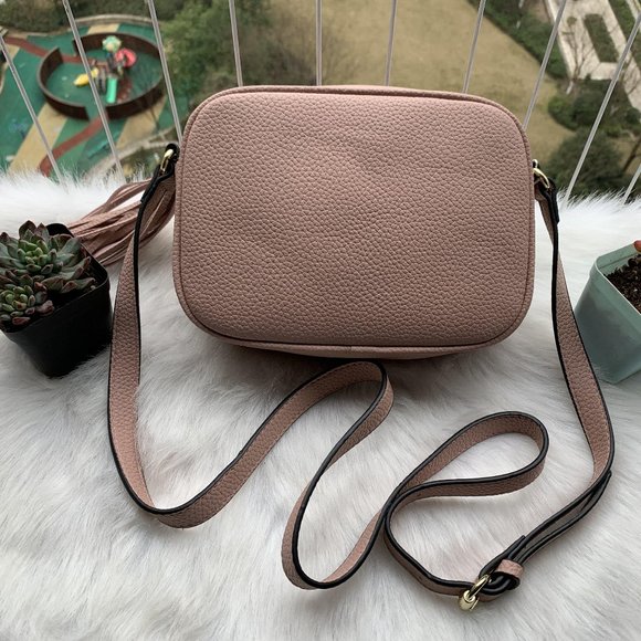 Women Leather Tassel Soho Bag Disco Shoulder Bag - Picture 1 of 1